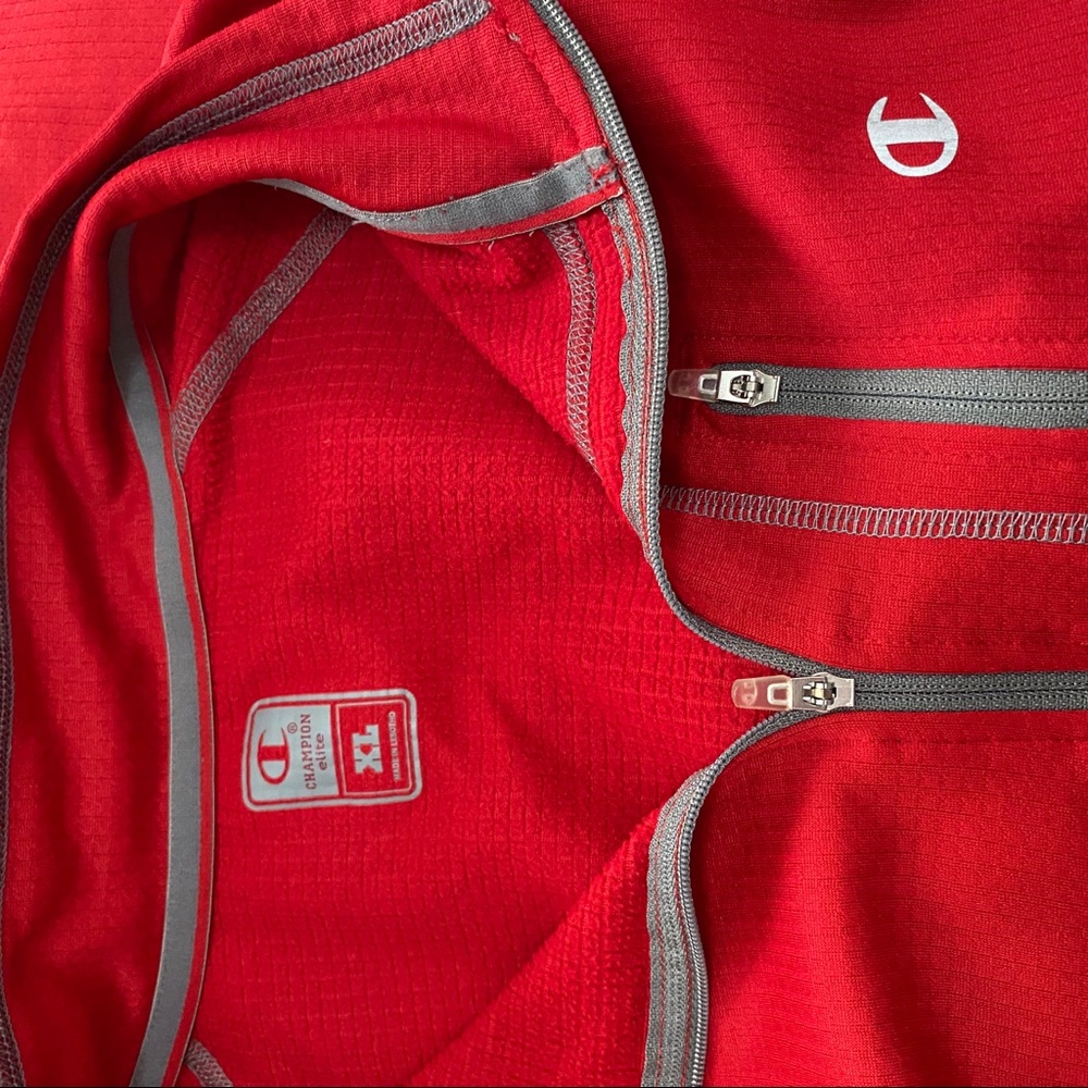 Champion Elite Red Performance Pullover Activewea… - image 4